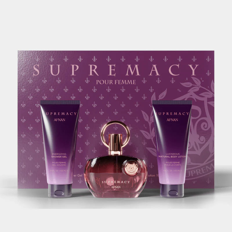 AFNAN GIFTSET SUPREMACY PURPLE