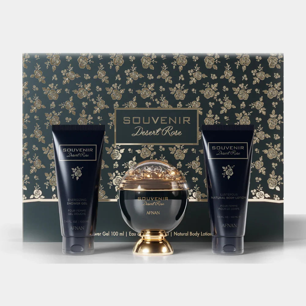 Afnan Souvenir Desert Rose Gift Set